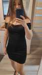 Sukienka H&M czarna hiszpanka rozmiar 34