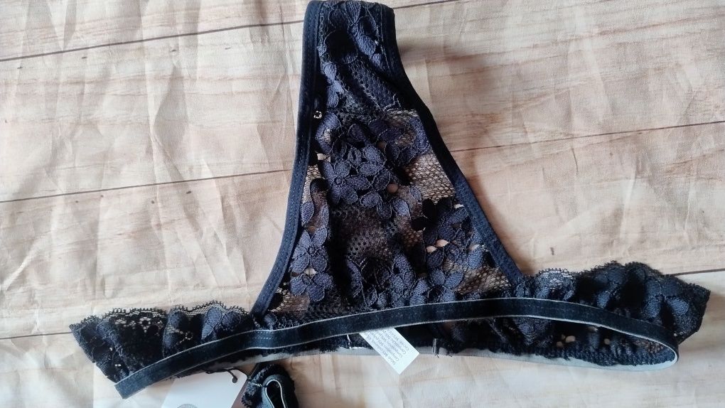 Zestaw set bielizna 2 pary stringi nowe