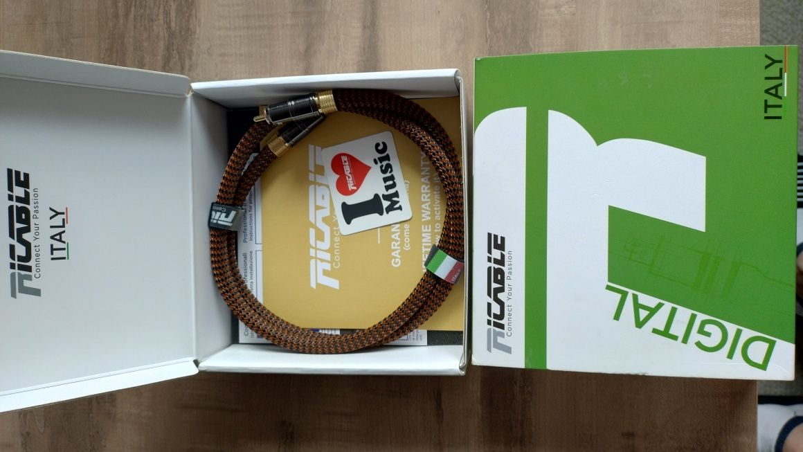 Ricable Magnus digital coax. 1m.