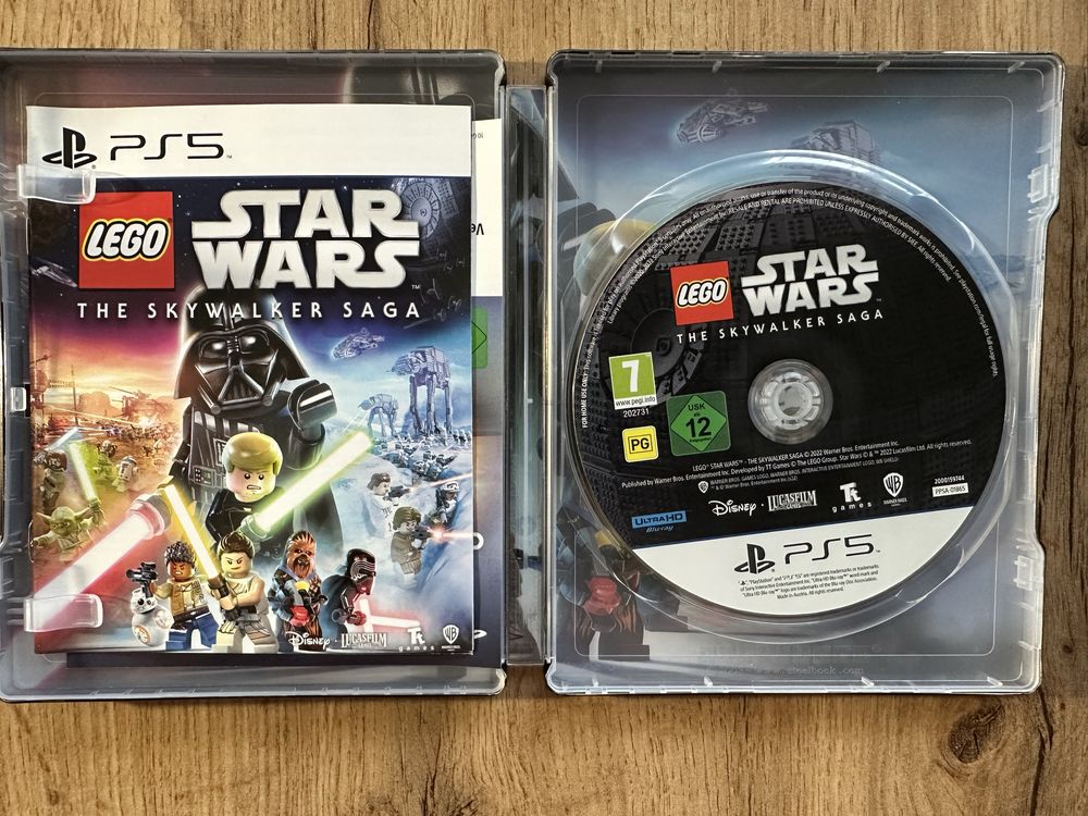 Lego Skywalker Saga ps5 steelbook