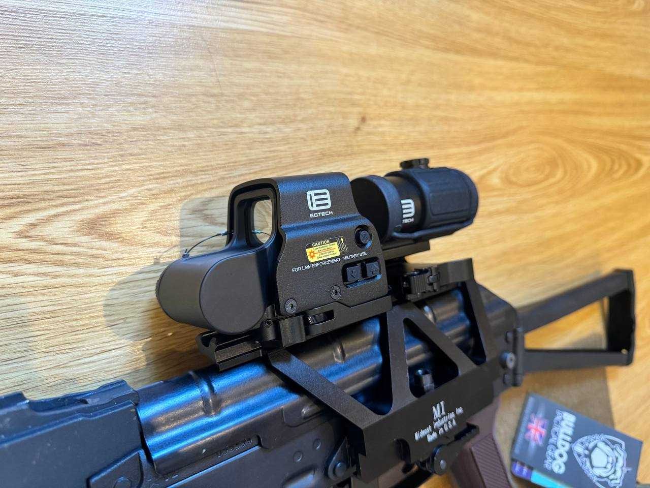 EOTech 558 (EXPS3 + magnifier G43 ( Коліматор)на Пикатини + Подарунок!