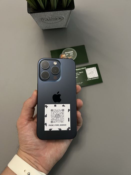 iPhone 15 Pro,256GB,Blue!Neverlock!Гарантия!Магазин!