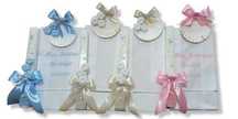 Batizado, toalhas,velas e conchas