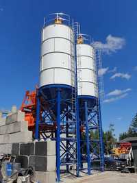 Silos 60T cement  betoniarnia  ślimak beton silos NOWY!