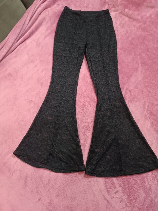 Гіпюрові штани кльош з шортиками + топ гіпюровий.Ціна в описі