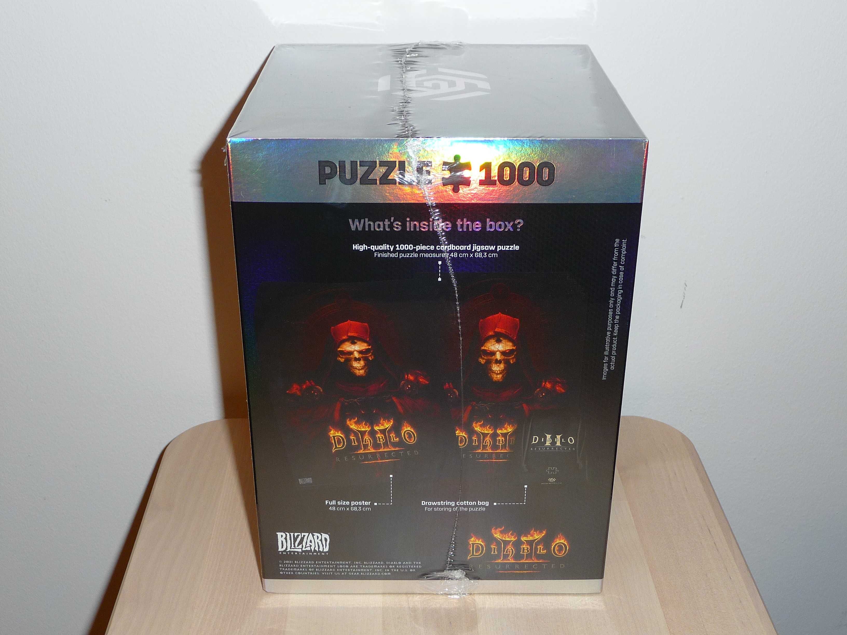 Puzzle 1000 Diablo II: Resurrected - NOWE, FOLIA