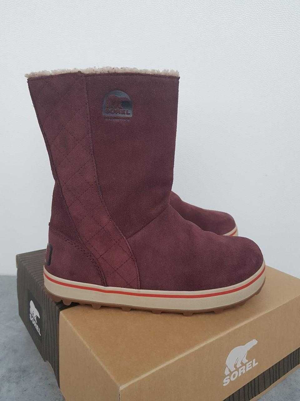 Зимние теплые сапоги Sorel WATERPROOF р-р 36