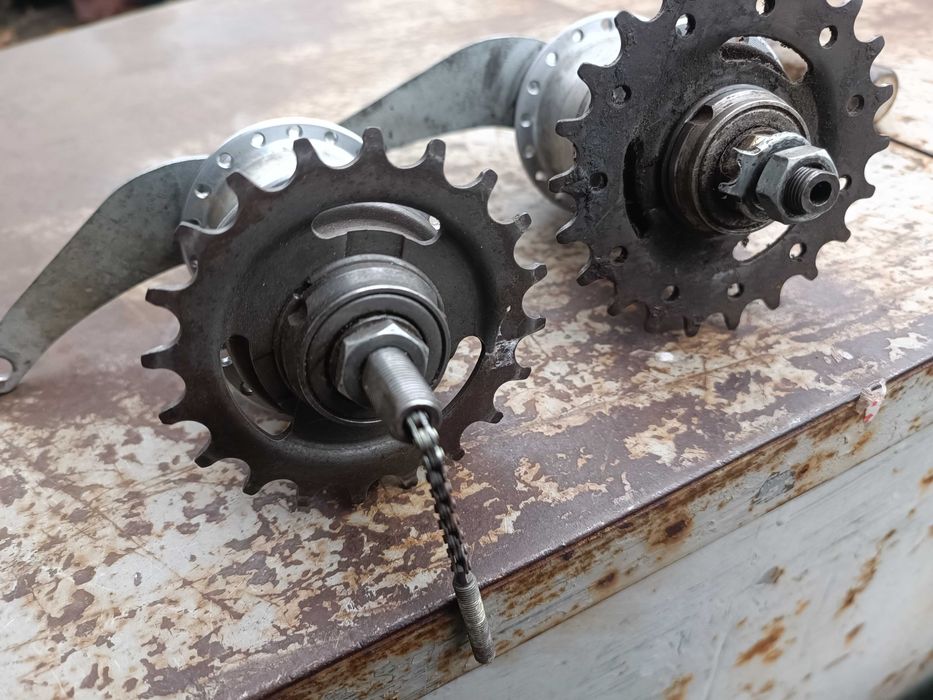 Втулка заднего колеса велосипеда под фривил, однорядная типа Украины