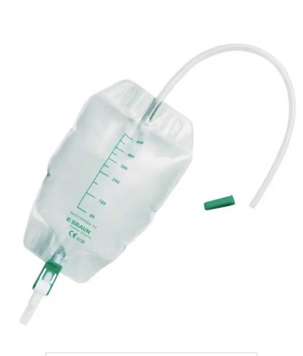 Worek na mocz Urimed Bag Plus B. Braun, 500 ml do mocowania na nodze