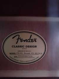 FENDER CD 60 dread V3 DS/BLK, Чохол RockBag Deluxe Line 20509 Black