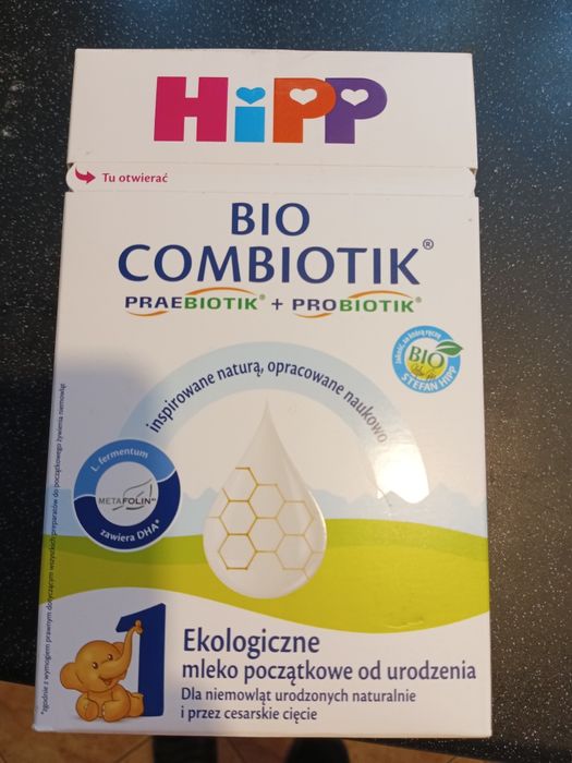 Mleko modyfikowane HiPP bio combiotok 1