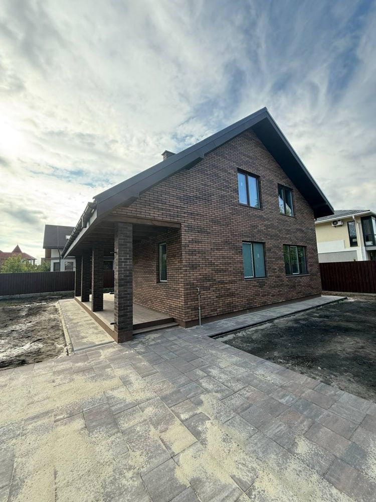 БУДИНОК 150 м2 у Гатному, Газ, 4 кімнати, тераса