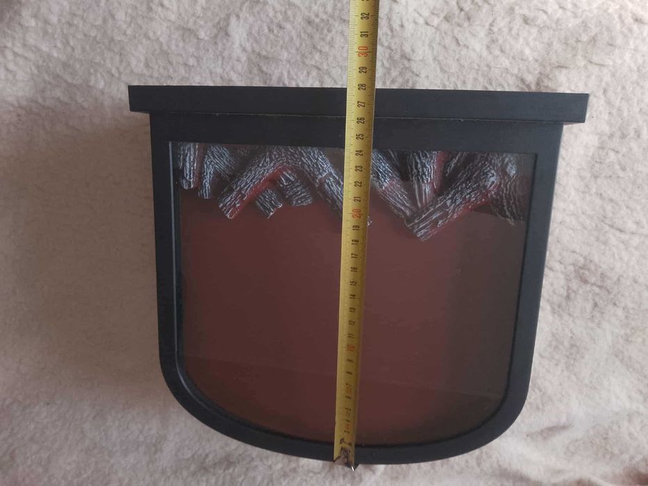 Kominek lampion LED ruchome płomienie