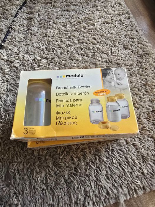 2 packs Frascos leite materno