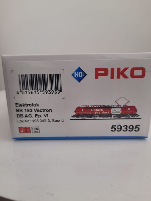 Lokomotywa PIKO unlock the dock Elektrolok