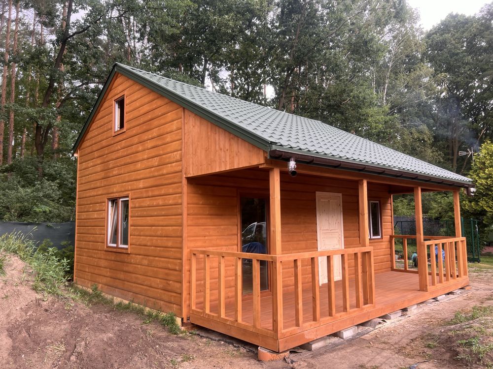 Domek letniskowy na działke ROD drewniany 65m2