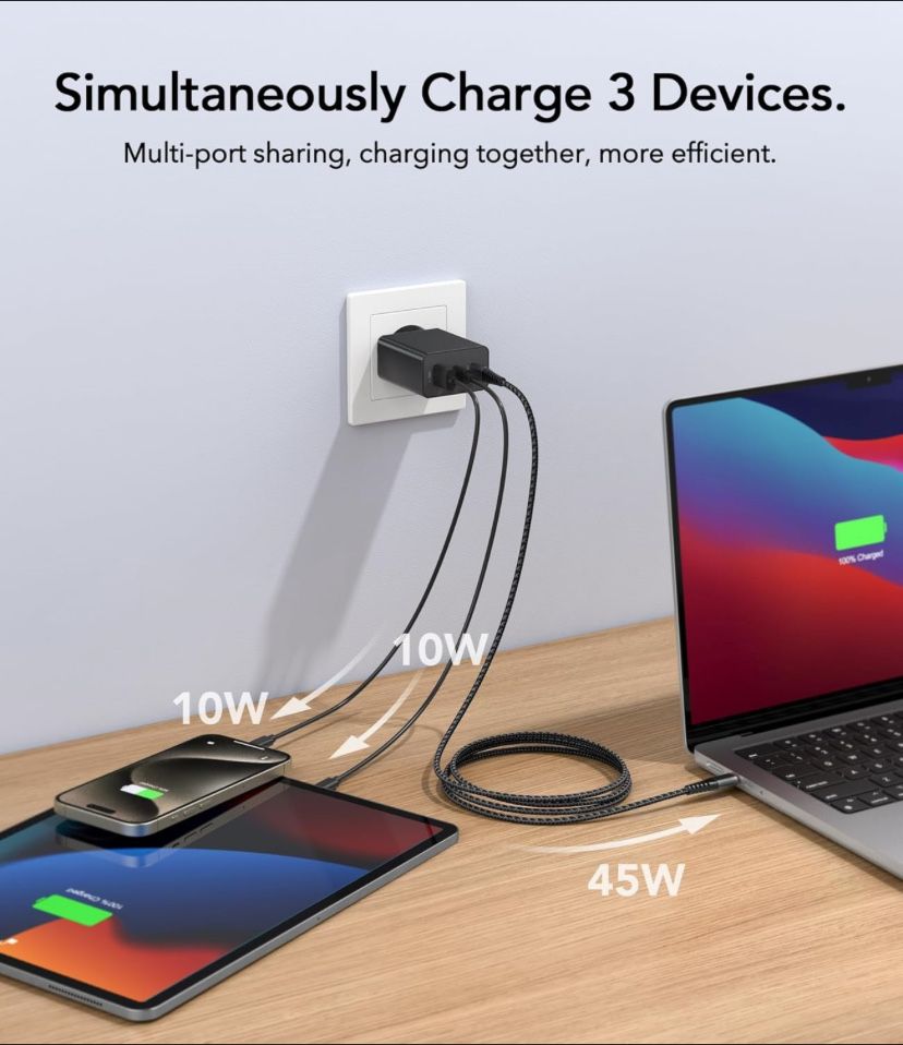 Ładowarka Usb Anykon 65W