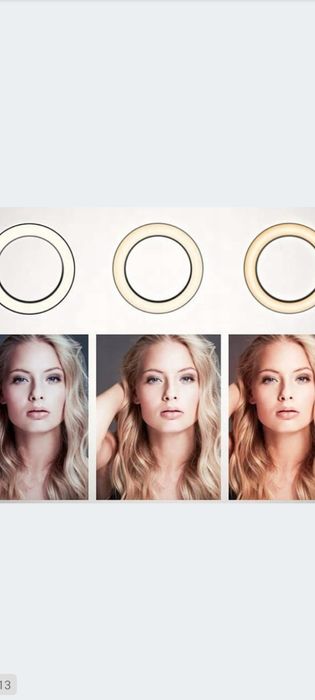 Кільцева лампа для селфі led Bl-320l 20w