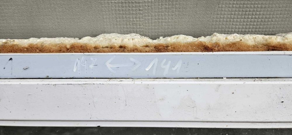 Okno dwuskrzydłowe PCV