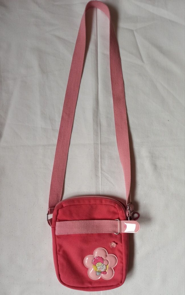 Bolsa Rosa com abelha