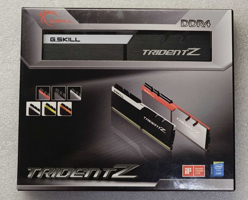 Pamięć RAM DDR4 G.SKILL 16GB (2x8GB) 3600 CL16 JAK NOWE! 100% sprawne!