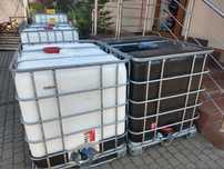 Zbiornik 1000 litrów MAUZER na deszczówkę CZYSTY lub NIE