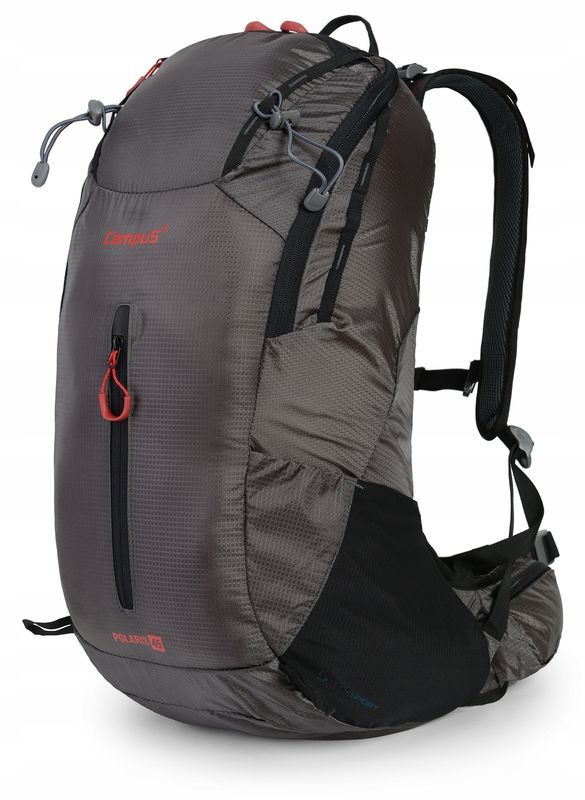 Plecak Sportowy Campus Polaris 37l | Wentylowany | Szary