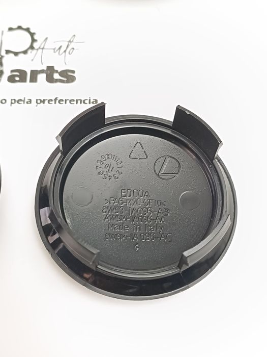 Conjunto 4 Centros de jante Jaguar 58mm