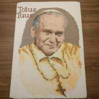 Obraz haftowany Jan Paweł II
