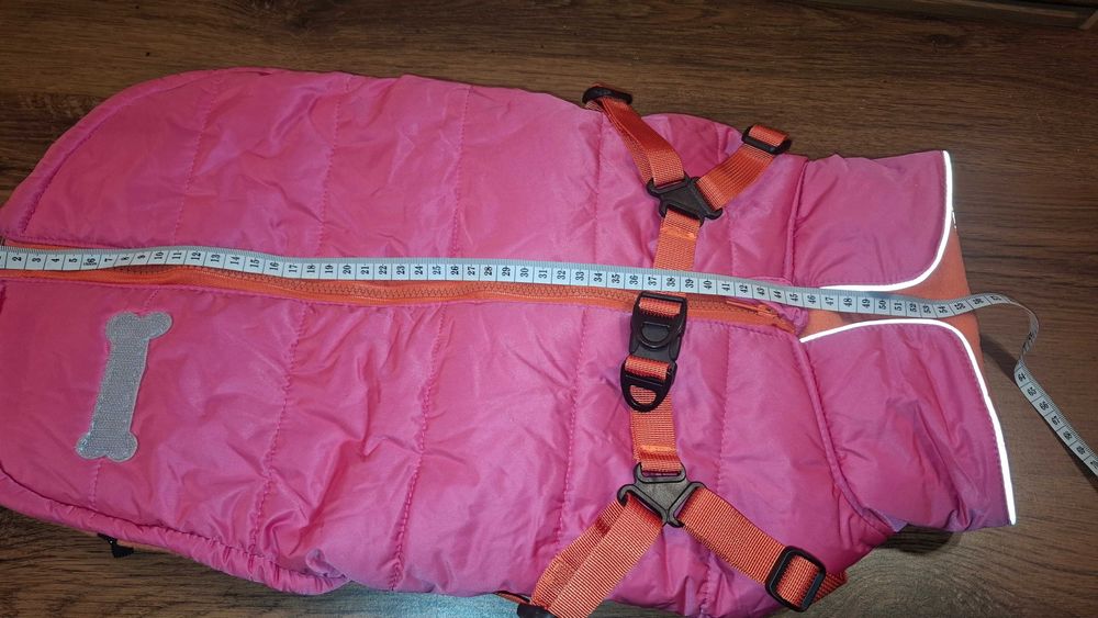 Ubranko dla Psa - Kurtka dla Psa - Rozmiar XL - Różowa