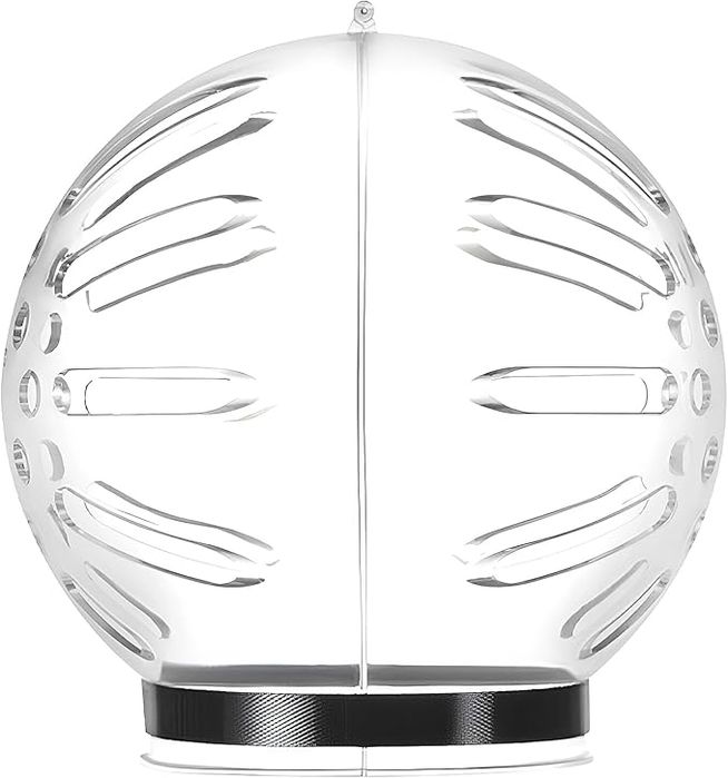 Kask dla kota zapobiegający gryzieniu i lizaniu  M MioCloth Przezroczy