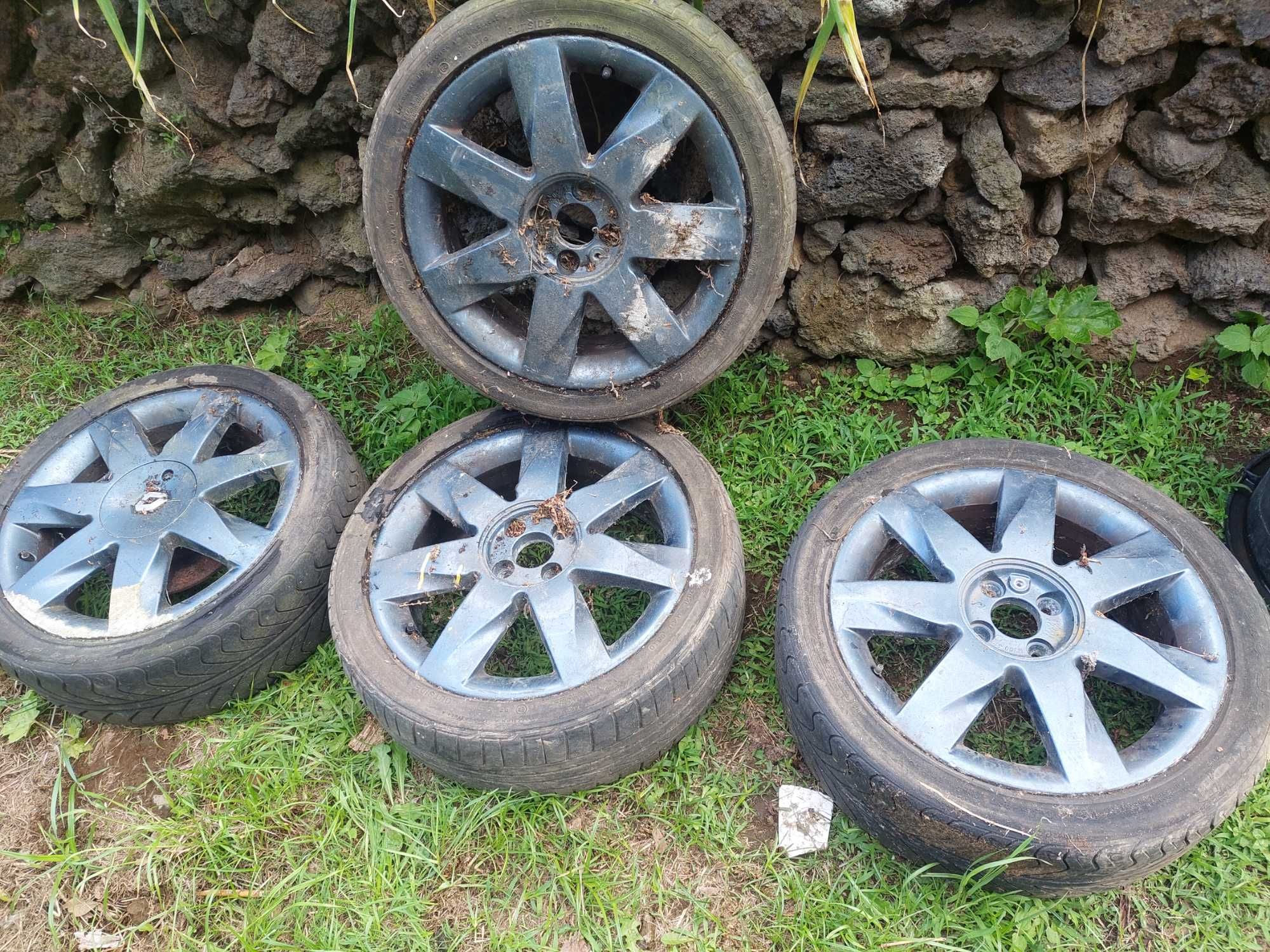 Jantes aluminio renault de 17 pol