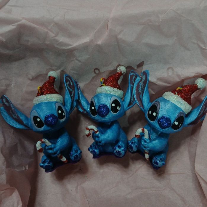Новорічні 3D іграшки: STITCH