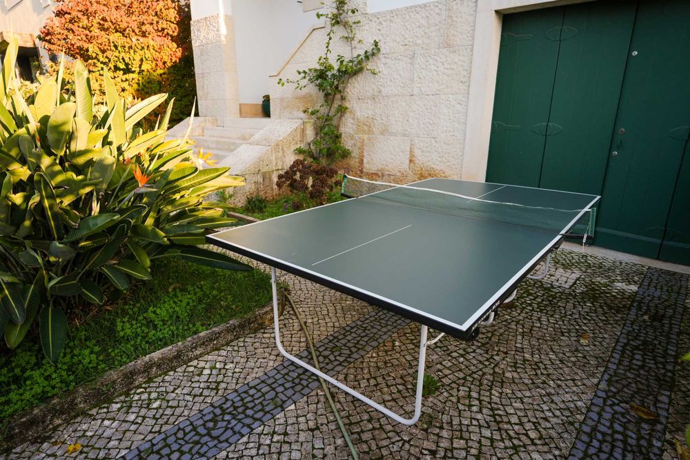 Mesa de Ping Pong Enebe Movil — Dobrável e com Rede