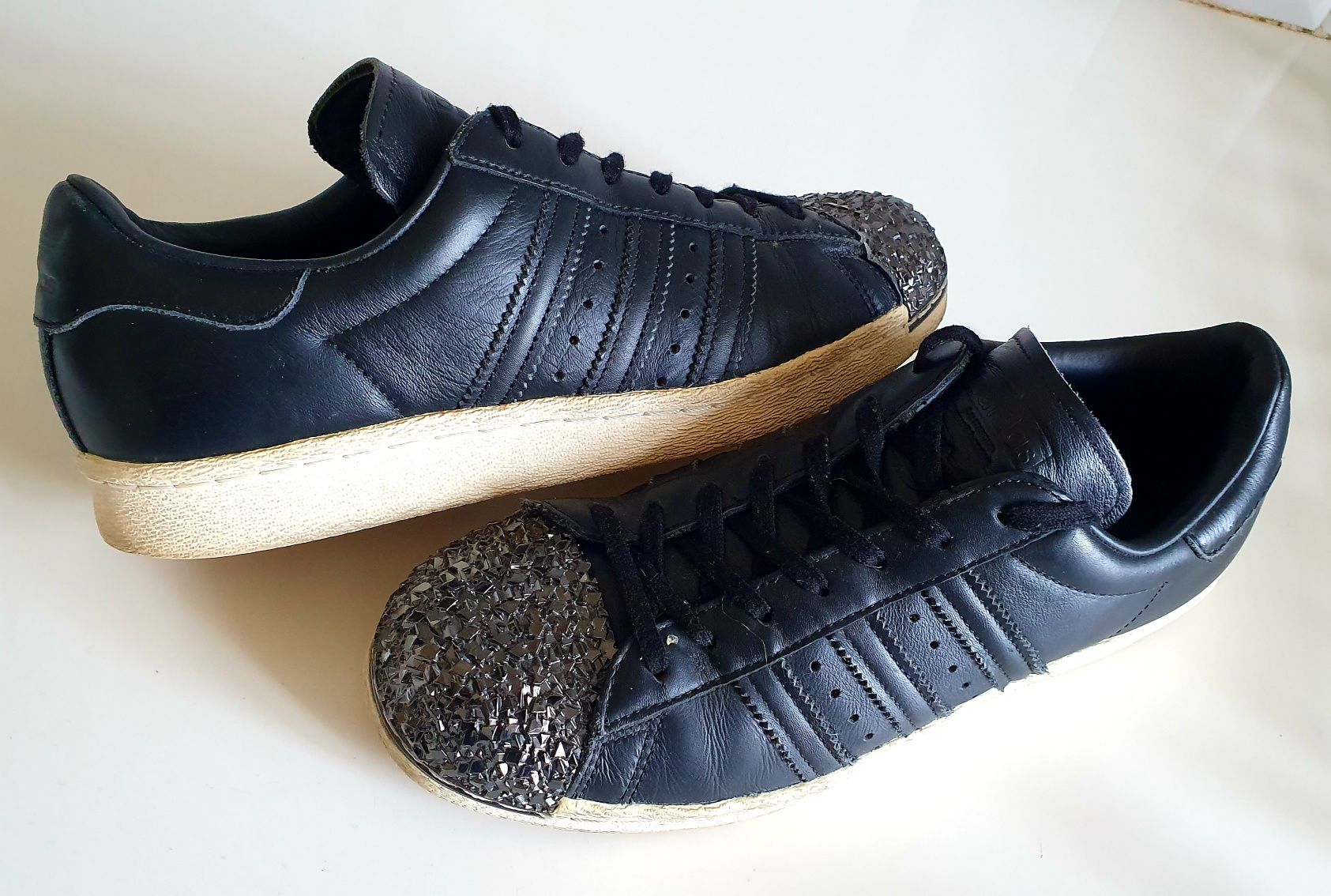 ADIDAS SUPERSTAR roz. 40 skóra naturalna super stan masywne czubki