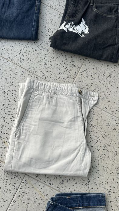 Lote de 9 calças para homem - Zara , Tommy Hilfiger , Carhartt