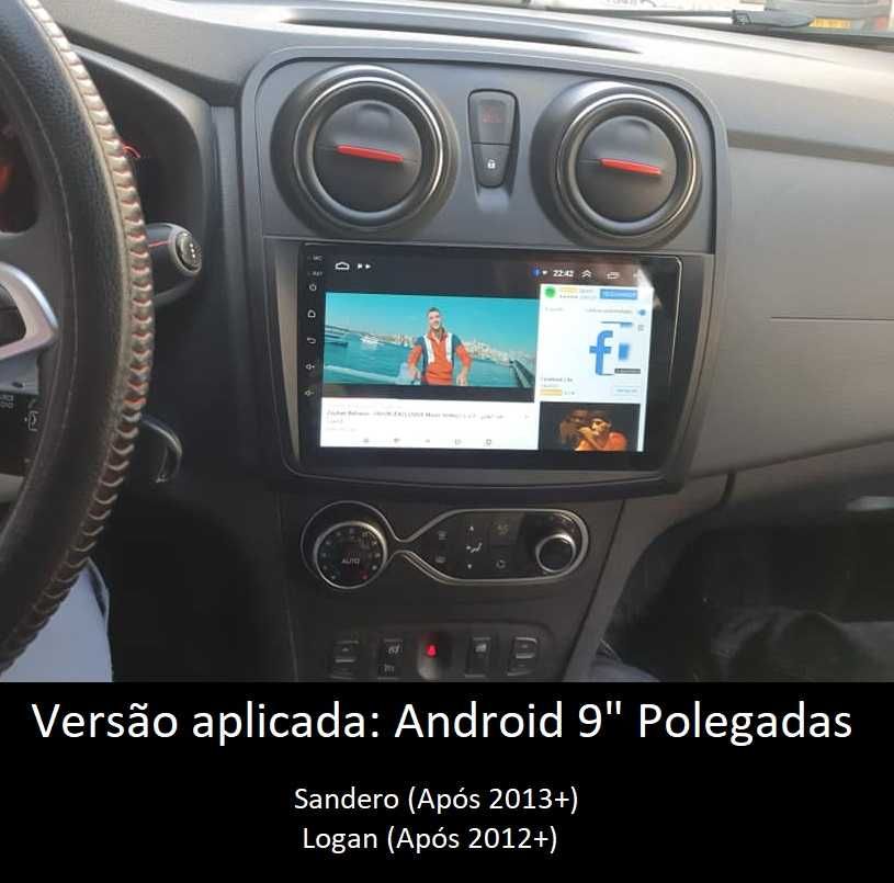 Rádio 2DIN • DACIA Logan Sandero Duster Dokker Lodgy • Android 4+32GB