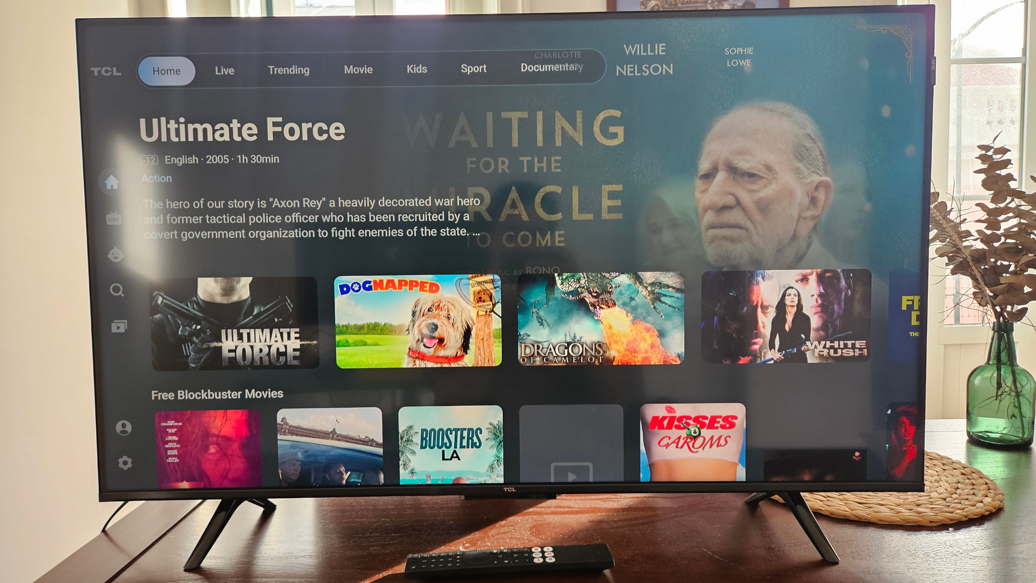 TV TCL 43” QLED Google TV – Como Nova