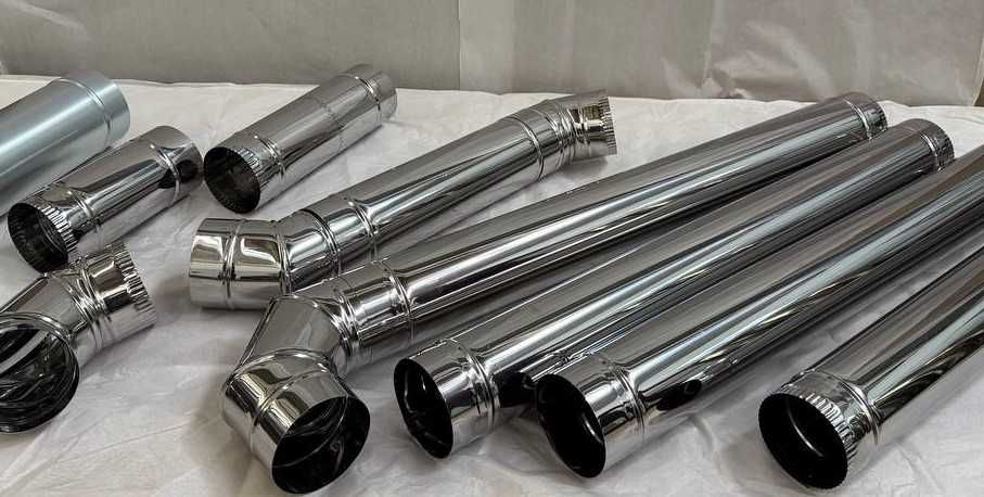 Димоход сендвіч, комін, труби на котел, труба для димохода, нержавійка