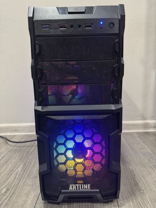 Ігровий ПК. GTX1660Ti, Ryzen 5, DDR4 16Gb, SSD480, HDD500Gb.