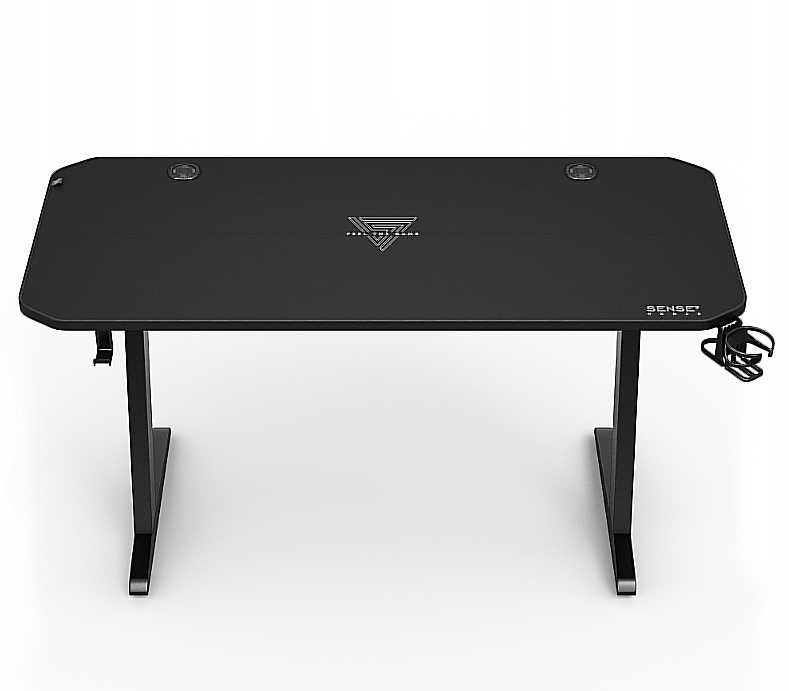 Biurko Komputerowe Gamingowe do Komputera 140x60x75+Akcesoria Gratis