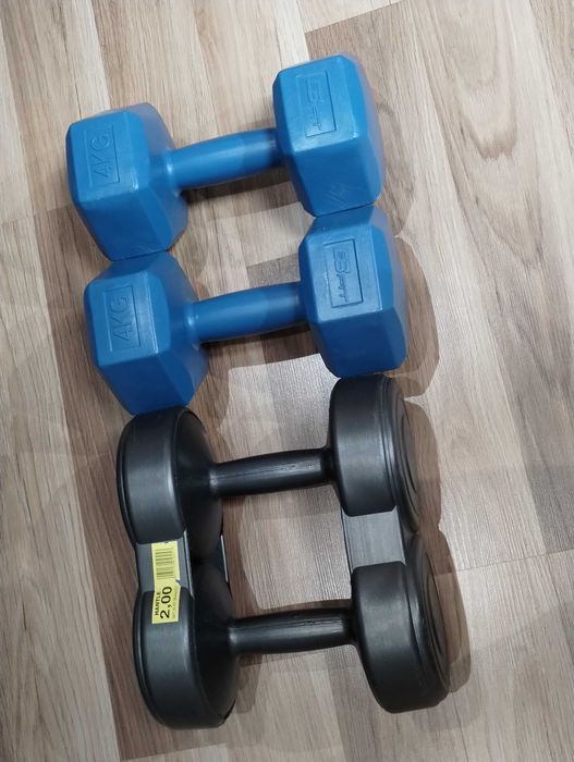 Zestaw Hantle do ćwiczeń 2kg i 4kg