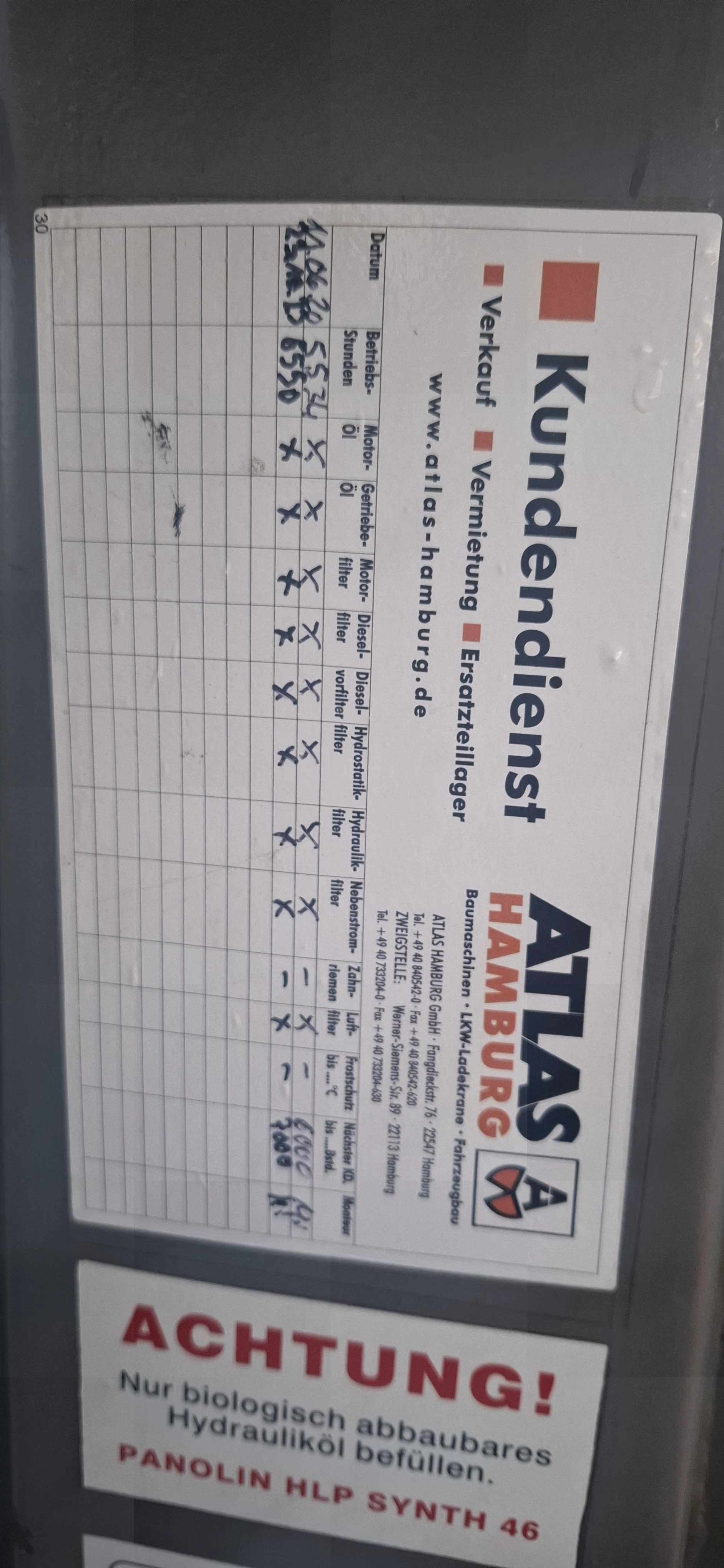 Ladowarka Atlas Ar 80 5 tys mth, ORYGINAŁ