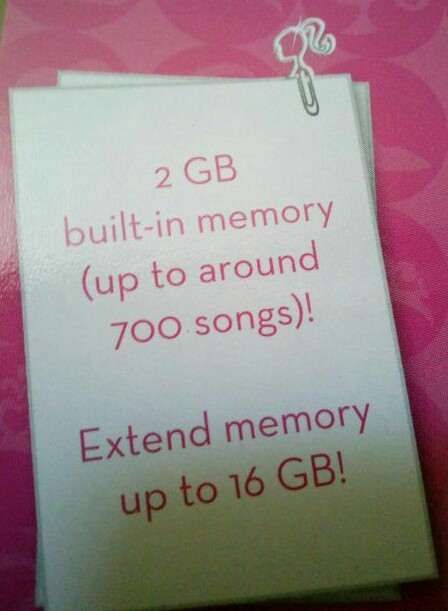 MP3 Barbie novo