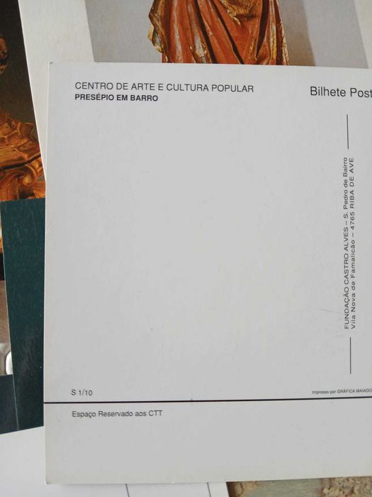 Postais - Centro de Arte e Cultura Popular - Fundação Castro Alves