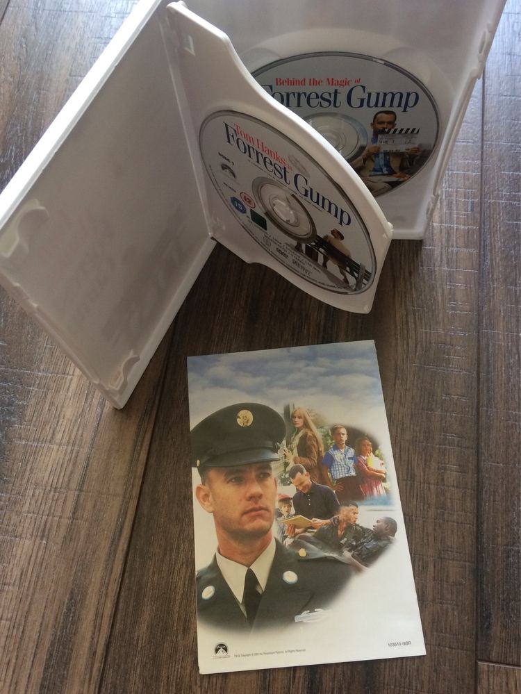 DVD диск Forrest Gump (Форрест Гамп).