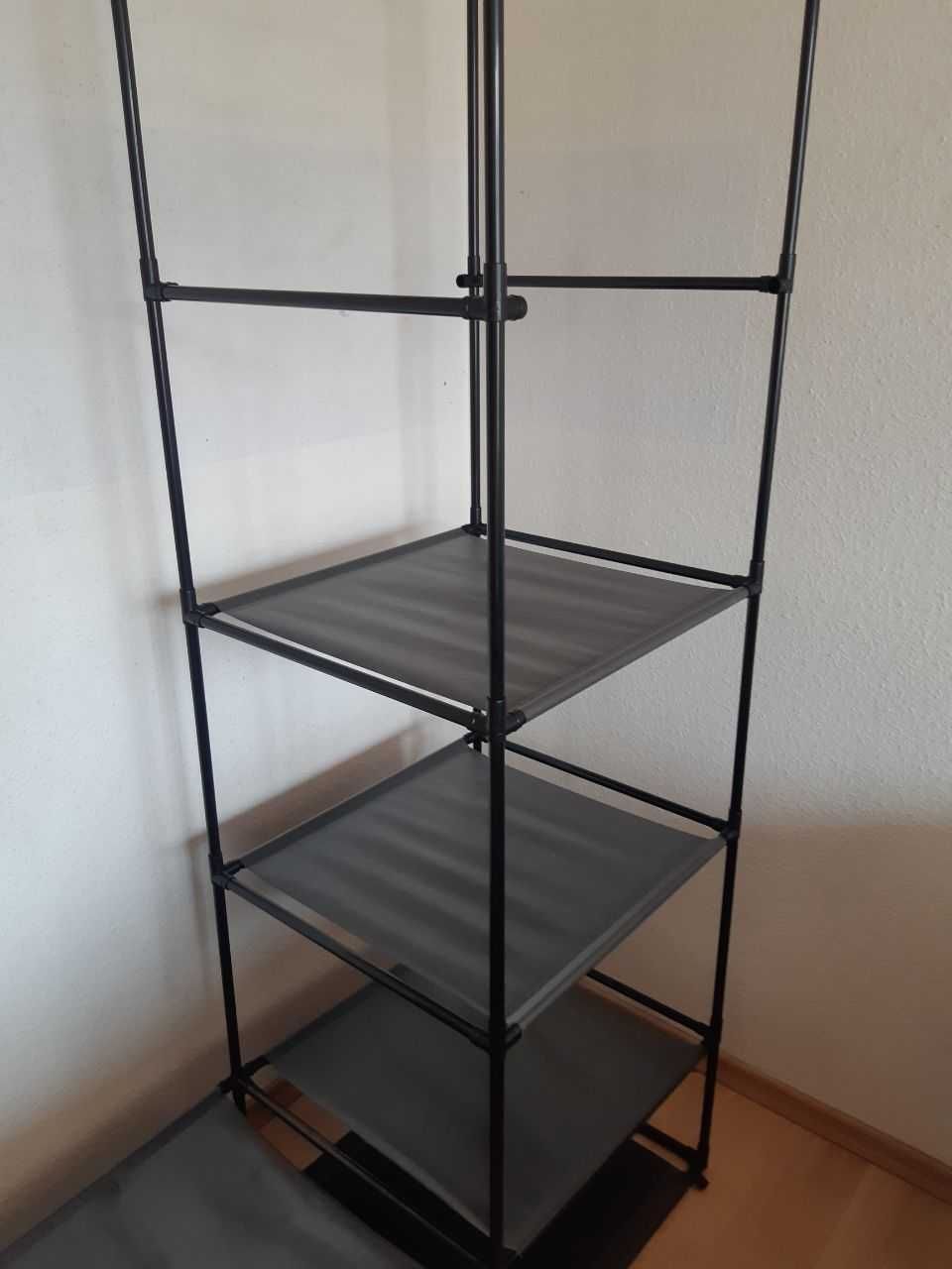 Szafa z materiału- DAMHUS 149x174 ciemnoszary - Jysk