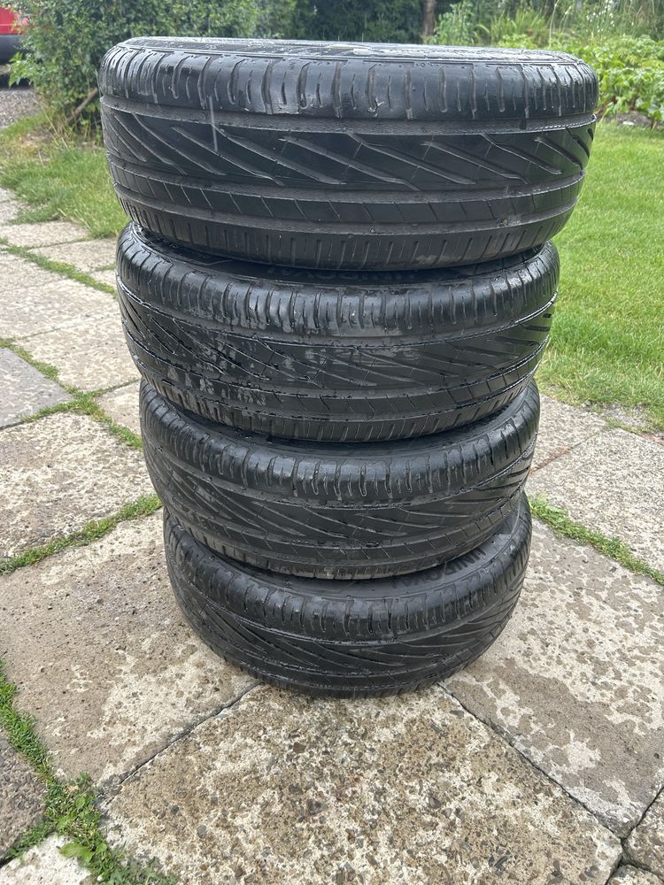 Jak Nowe Alufelgi Opel 16 5x110 astra zafira Opony Uniroyal 7-8mm 2021