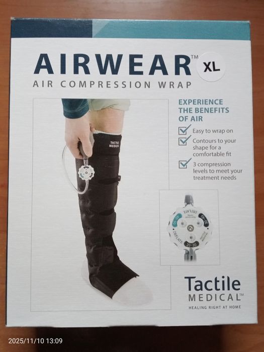 Tactile Medical AirWear™ XL — пневмокомпресійна система ,оригінал,