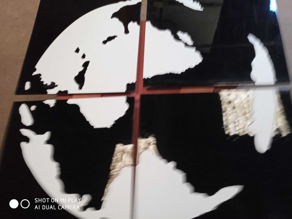 Quadro do globo raro